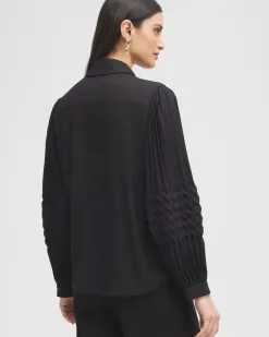 Best Label™ Pleated Blouse Tops