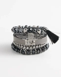 Flash Sale Pavé Beaded Bracelet Bracelets | Bracelet Stacking