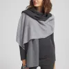 Cheap Colorblock Cashmere Wrap Ponchos & Ruanas | Cold Weather Accessories