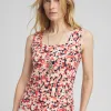 Store Contour Cotton™ Abstract Square Neck Tank Tops