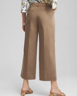 Online Cotton Sateen Cropped Pants Pants