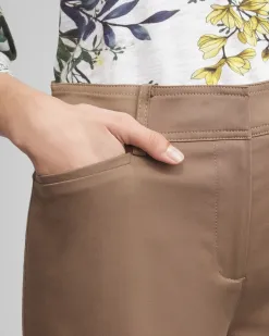 Online Cotton Sateen Cropped Pants Pants