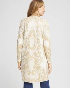 Flash Sale Embellished Jacquard Cardigan Sweaters