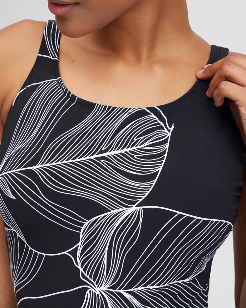 Shop Gottex Square Neck One Piece Swimsuit Swim