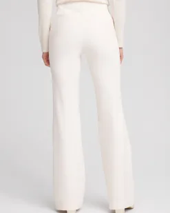 Best Sale Juliet Ponte Button Detail Flare Pants Pants