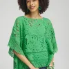Fashion Lace Crochet Poncho Tops