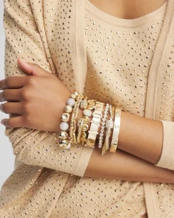 Flash Sale Love Hope Pavé Bangle Bracelet Bracelets | Bracelet Stacking