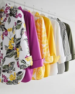 Cheap No Iron™ Stretch Palms Shirt Tops