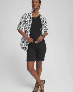 Clearance No Iron™ Stretch Pottery Shirt Tops