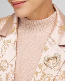 Store Pavé Heart Brooch Pins & Brooches