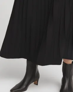 Discount Pleated Knit Skirt Skirts