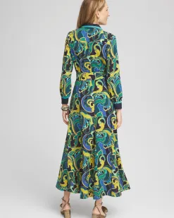 Cheap Silky Twill Shirt Dress Dresses