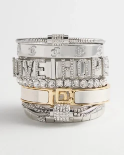 Shop Tone Stretch Pavé Stretch Bracelet Bracelets | Everyday Jewelry