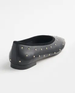New Studded Flats Shoes