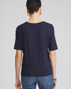 Shop Tie-Front Top Tops