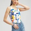 Shop Touch Of Cool™ Abstract Polished Tank Tops