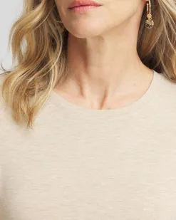 Clearance Touch Of Cool™ Heather Long Sleeve Tee Tops
