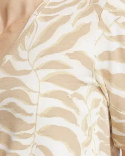 Sale Touch Of Cool™ Leaves Modern Tunic Tops