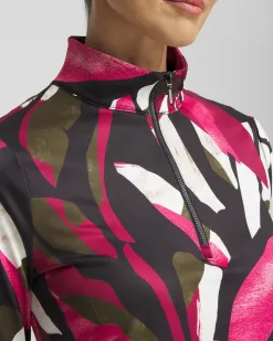 Outlet Zenergy® UPF Abstract Half Zip Top Tops