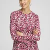 Best Sale Zenergy® UPF Leopard Print Long Sleeve Sun Tee Tops